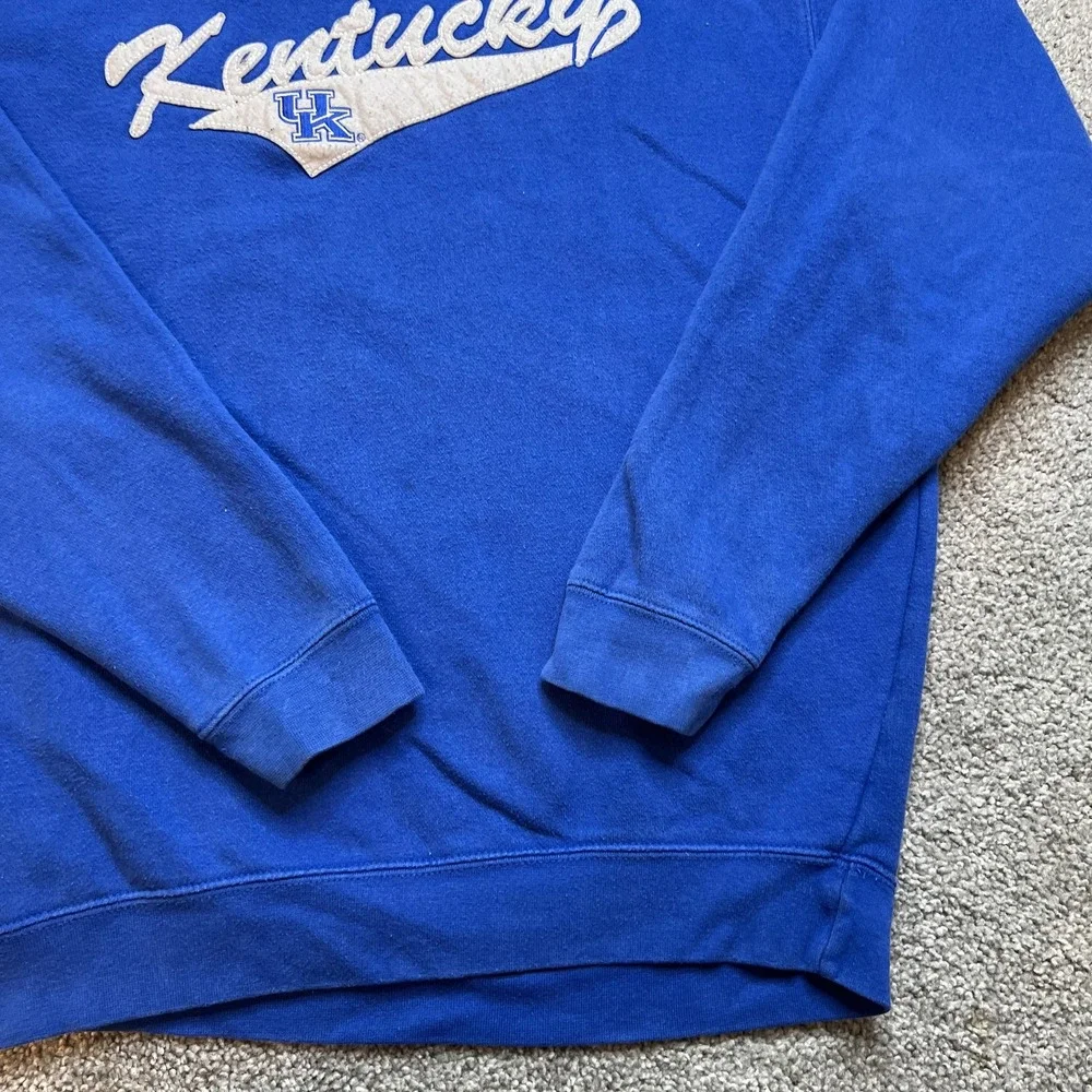 vtg Kentucky Wildcats Sweatshirt‎ Mens Medium NCAA Basketball Crewneck Pullover